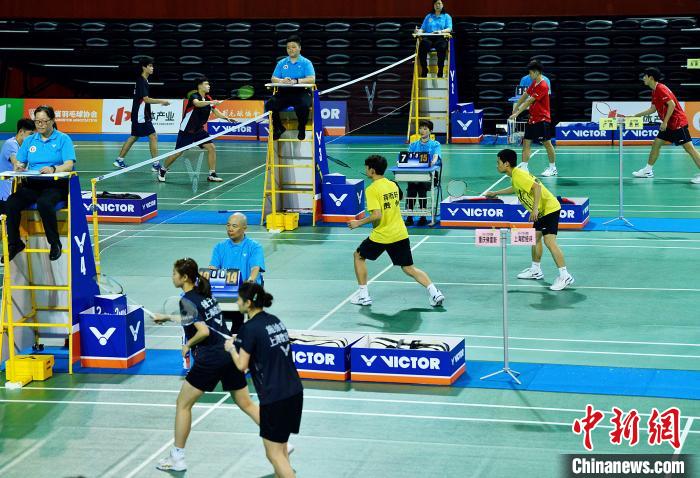 2023年全国U系列羽毛球赛U15-17南方赛区在福州马尾