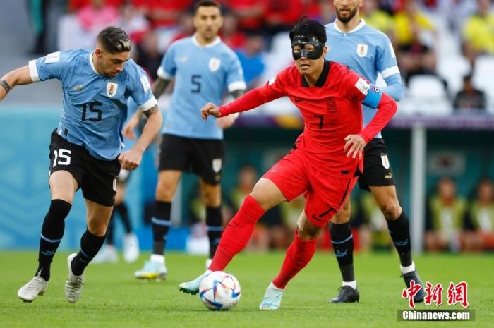 卡塔尔世界杯乌拉圭韩国00战平 中超元素引爆赛